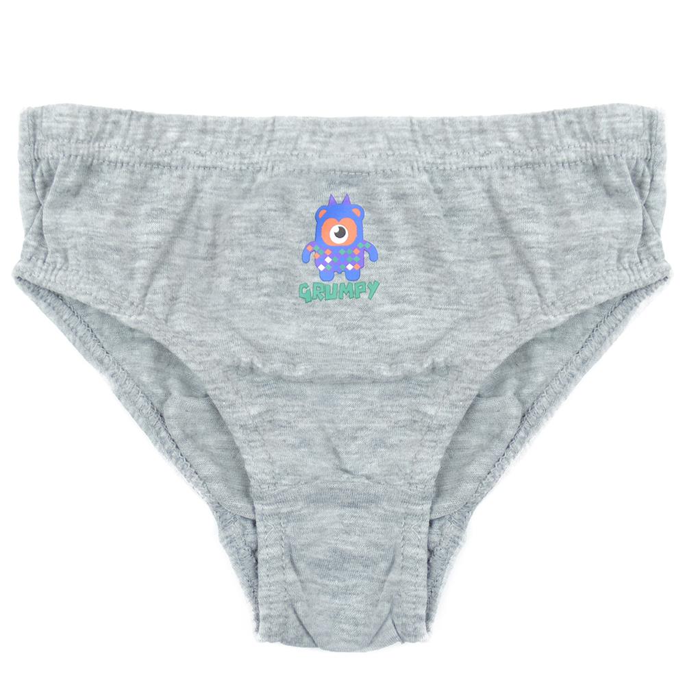 A2Z 4 Kids Boys Underwear Pack Of 3 Monster Animal Knickers Cotton Mix Briefs