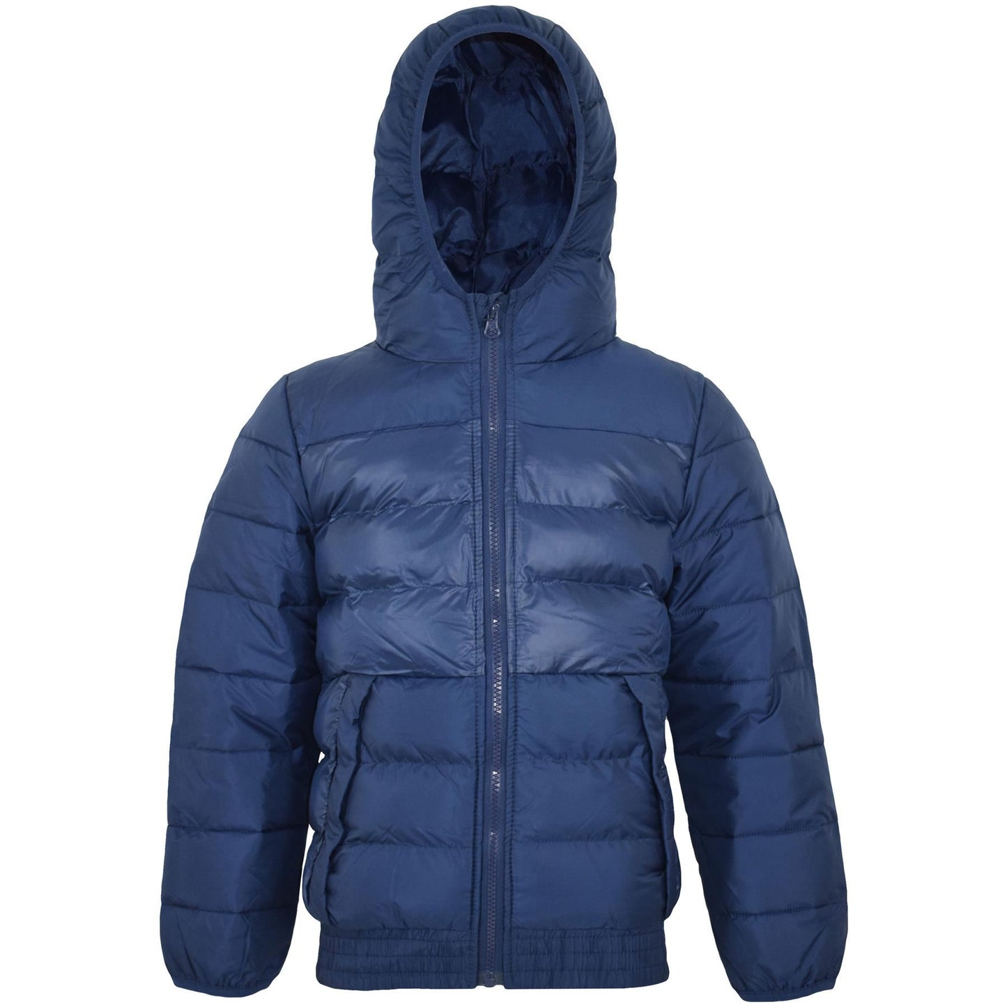 Kids Boys Fashion Padded Casual School Jacket Bubble Winter Wear Coat 5-13 Years