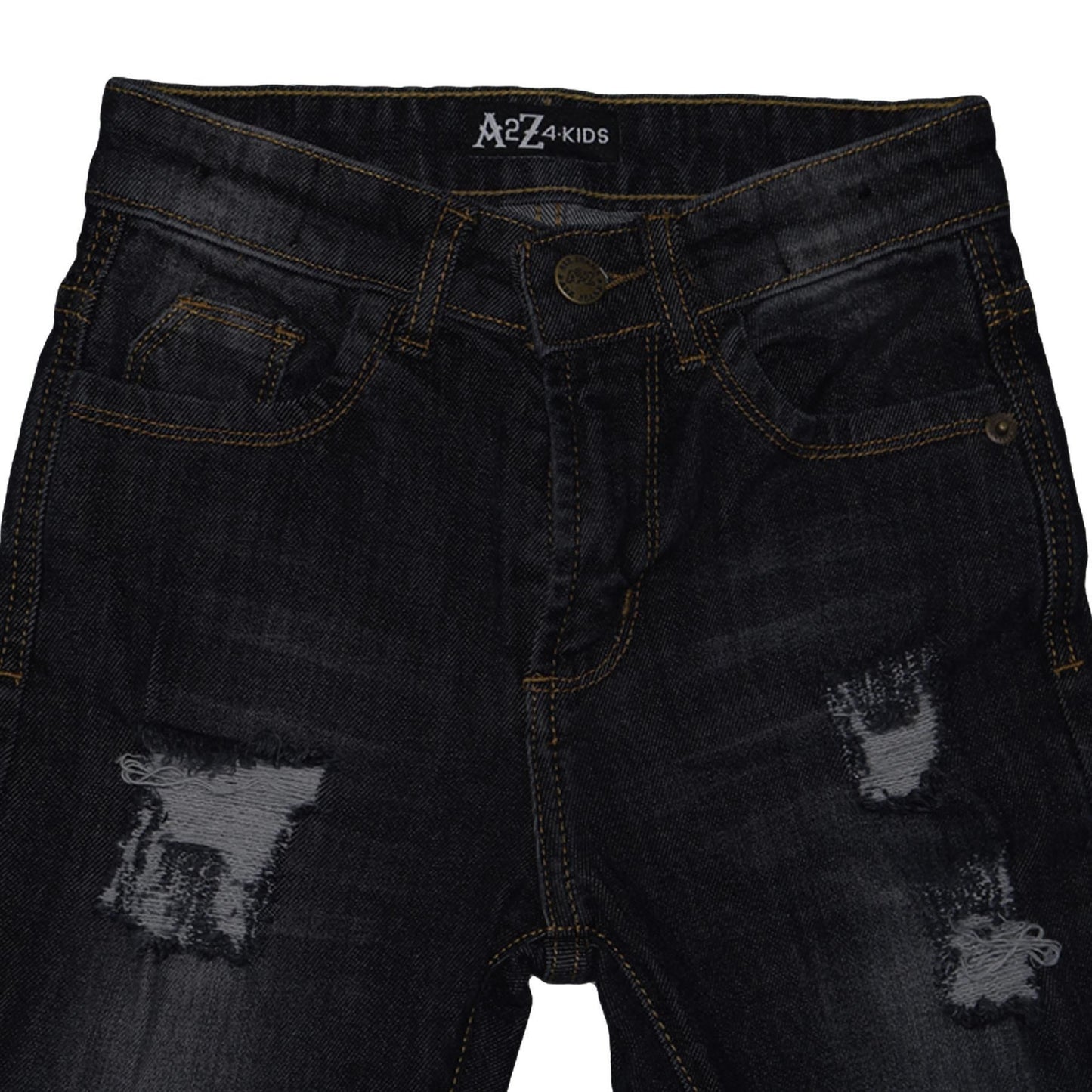 Kids Girls Stretchy Jeans Denim Ripped Faded Skinny Fashion Frayed Pant Jeggings