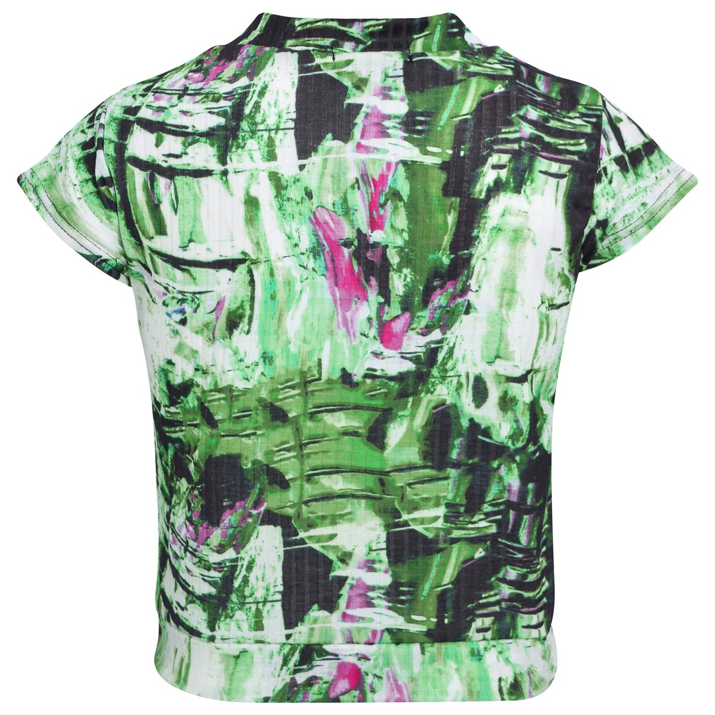 A2Z 4 Kids Girls Tie Dye Crop Top Short Sleeves Trendy Girls Tank Top 7-13 Years