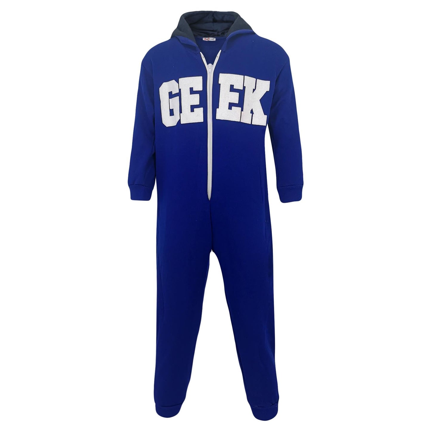 Kids Girls Boy Unisex Geek Print Fleece A2Z Onesie One Piece All In One Jumpsuit