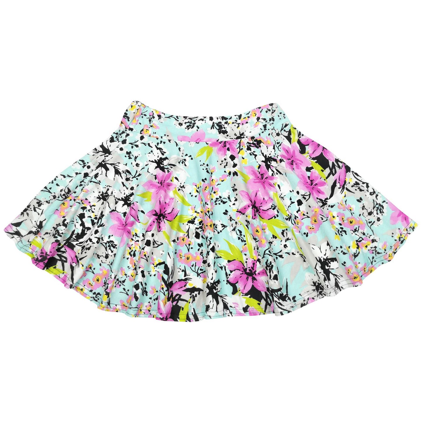 Kids Girls Crop Top Skirts Stylish Party Fashion Trendy Skater Dresses 7-13 Year