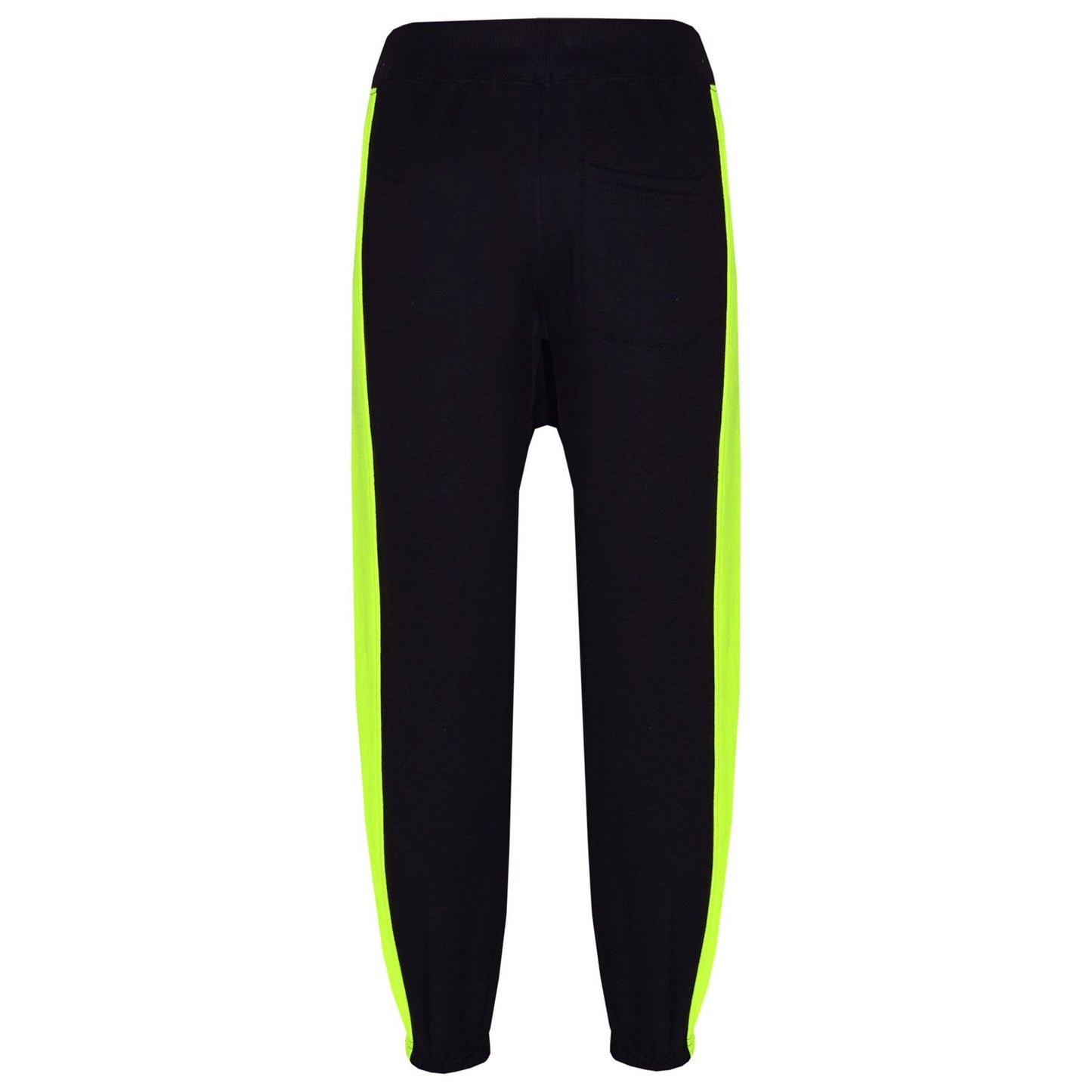 Kids Boys Girls Joggers Contrast Panel Jogging Pants  Casual Trousers 5-13 Years