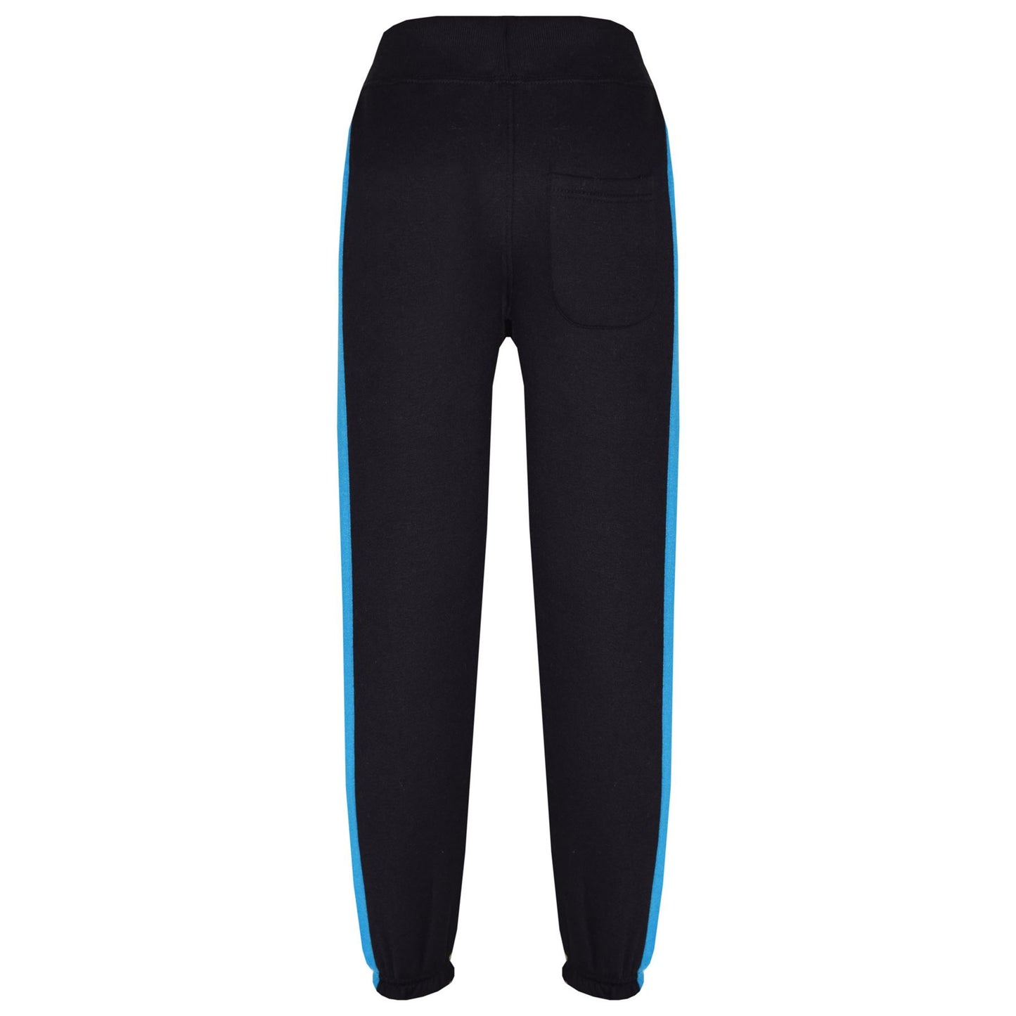 Kids Boys Girls Joggers Contrast Panel Jogging Pants  Casual Trousers 5-13 Years