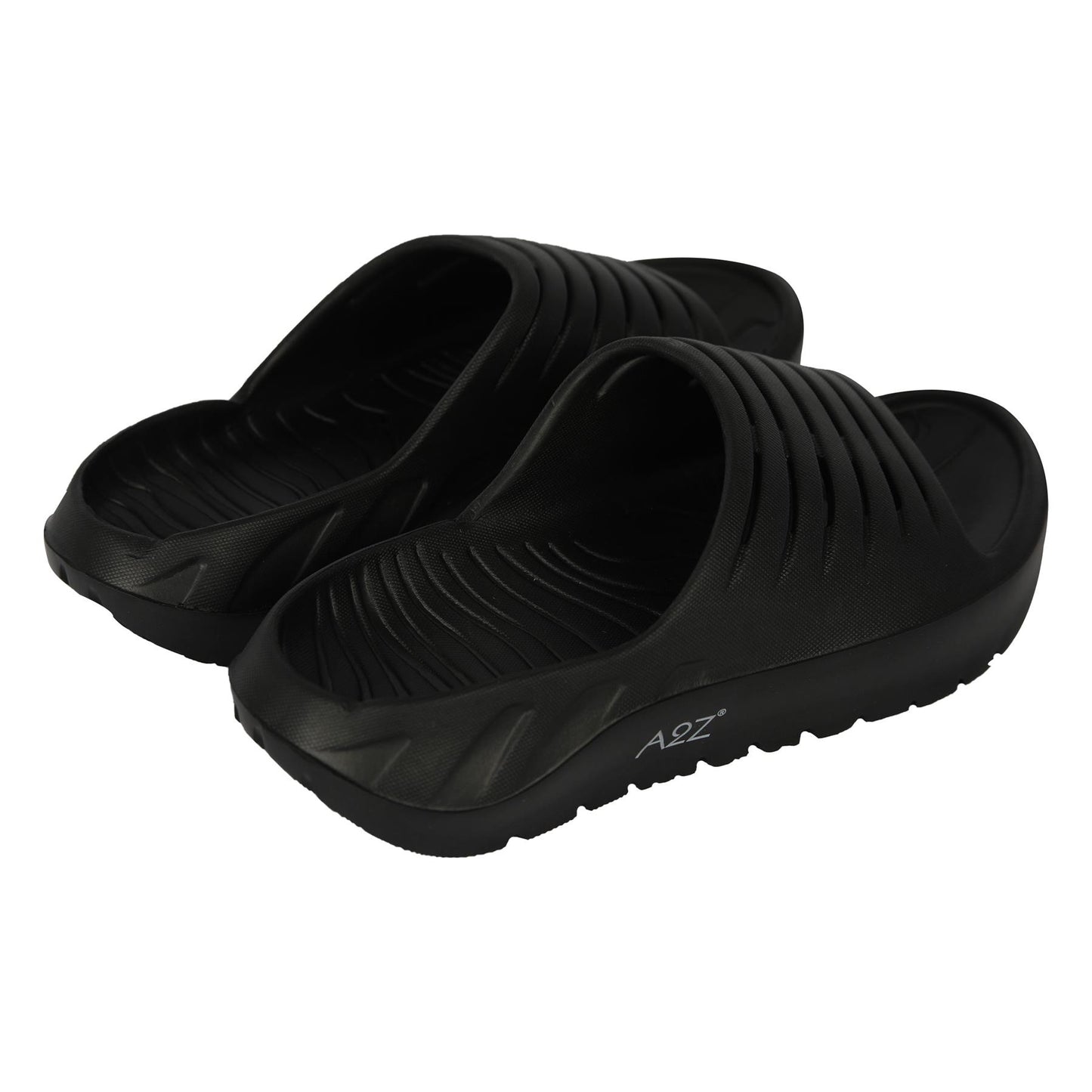 A2Z Mens Sliders Shower Sandals EVA Non Slip Slip On Pool Beach Slides Open Toe