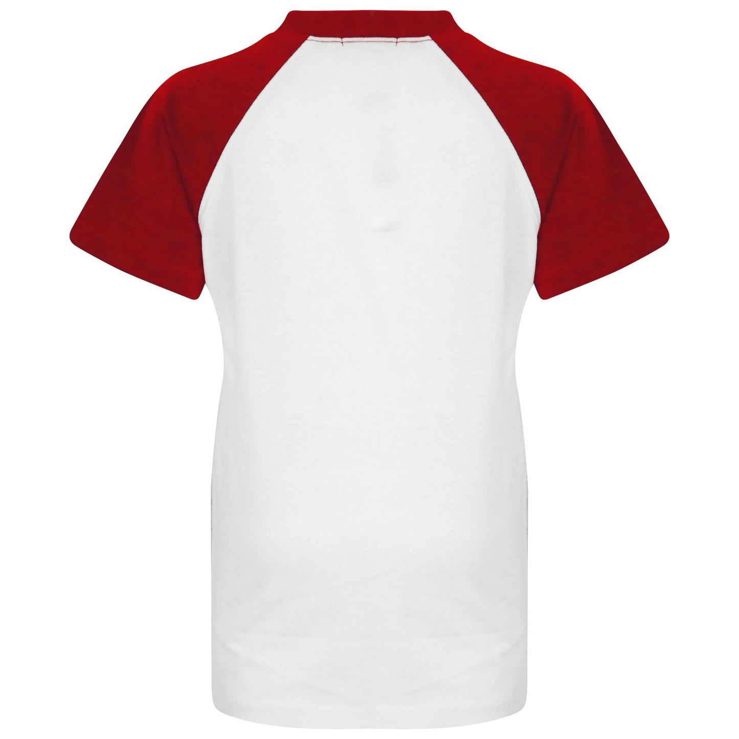 Kids Raglan Style Pyjamas Contrast T Shirt Shorts Loungewear Girls Boys Age 5-13