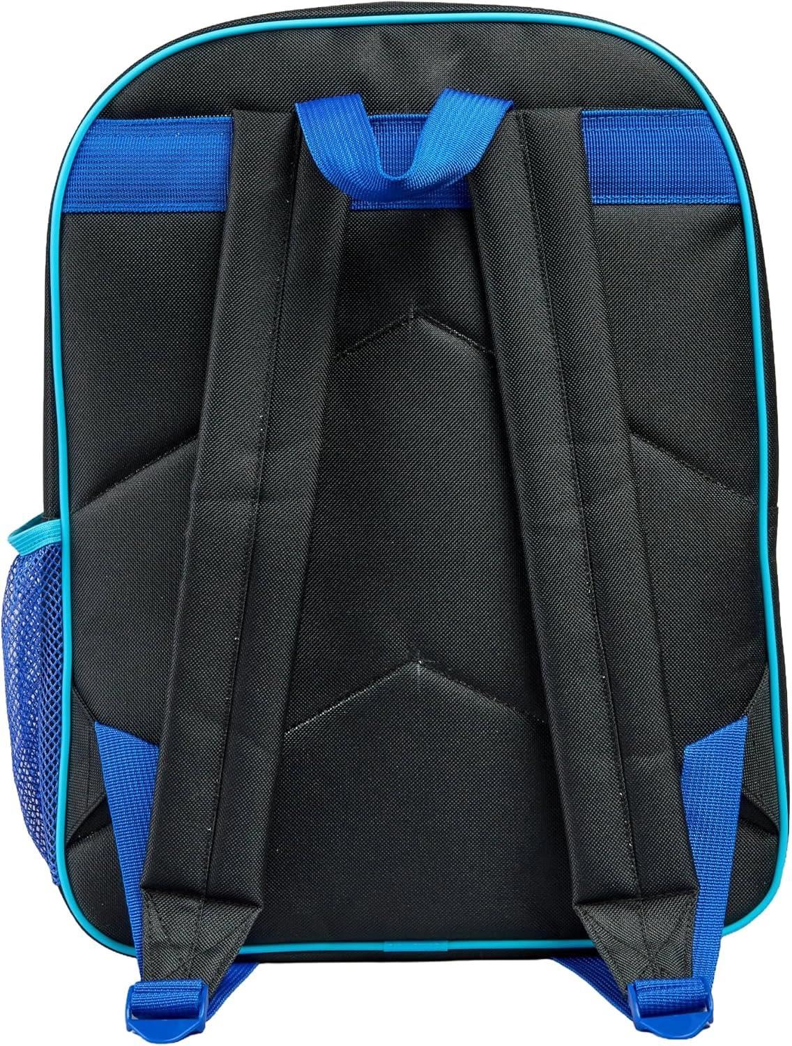 Sonic The Hedgehog Backpack Set with Pencil Case Notebook Stickers & Keyring