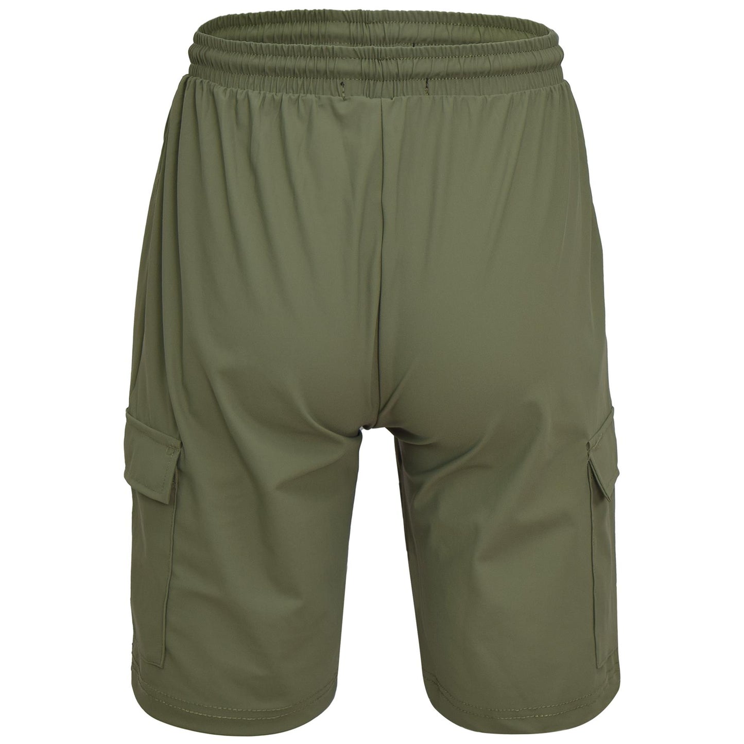 Kids Boys Active PE Cargo Shorts Sports Athletic Football Summer Stretchy Short