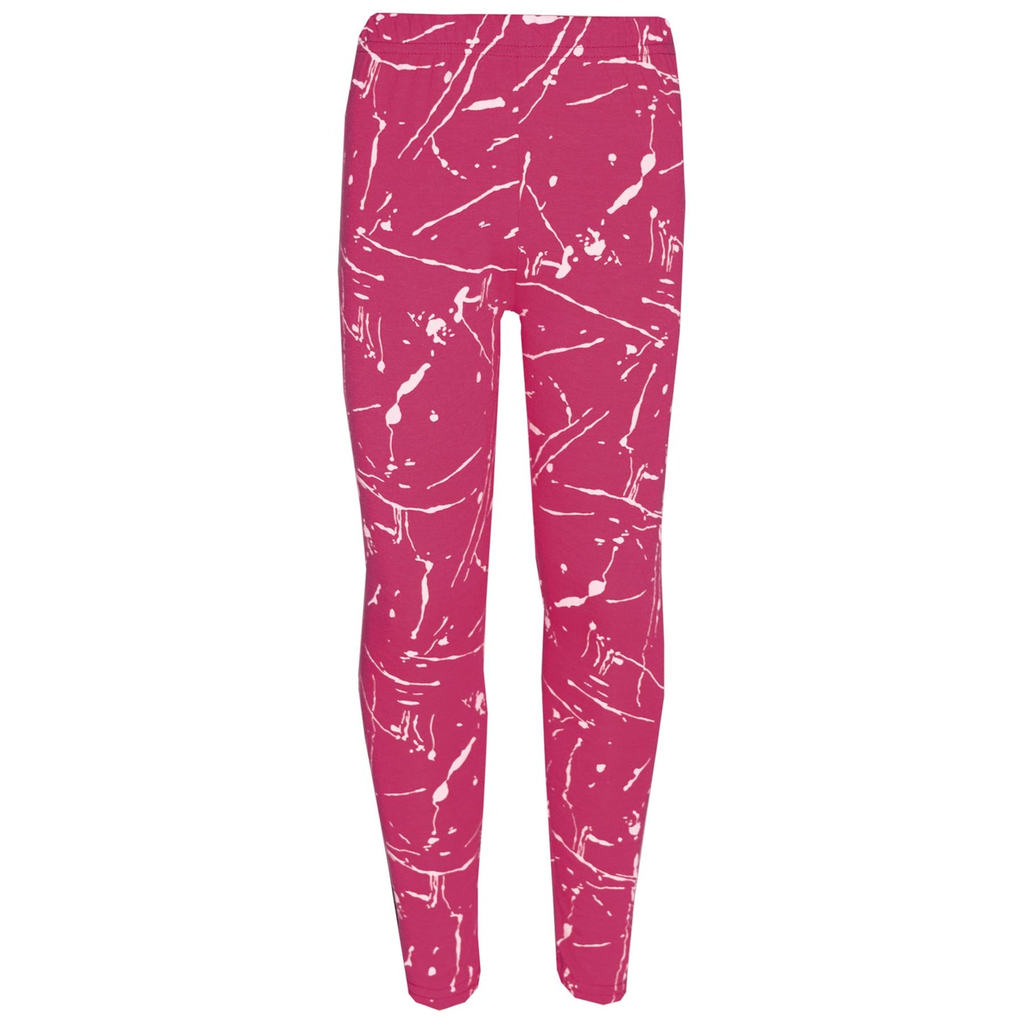 Girls Top Kids Splash Print Stylish Crop Top & Fashion Legging Set Age 7-13 Year