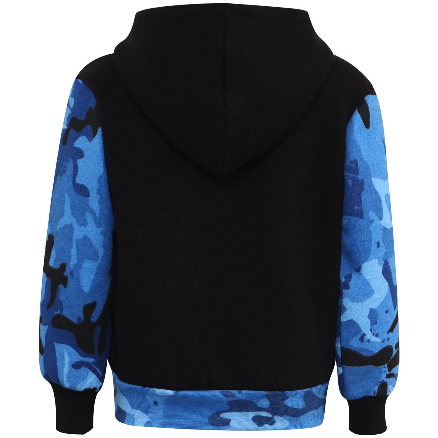 A2Z 4 Kids Girls Boys Tracksuit Plain & Camouflage Blue Print Contrast Fleece Hoodie With Bottom Jogging Suit Joggers Sweatpants Activewear Set For Childrens Age 2 3 4 5 6 7 8 9 10 11 12 13 Years