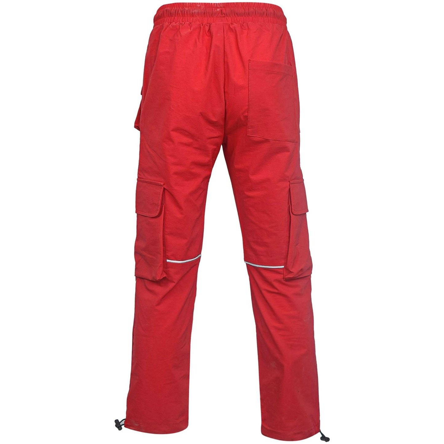 Kids Girls Cargo Trousers Elasticated Waist Straight Fit Joggers Activewear Pant
