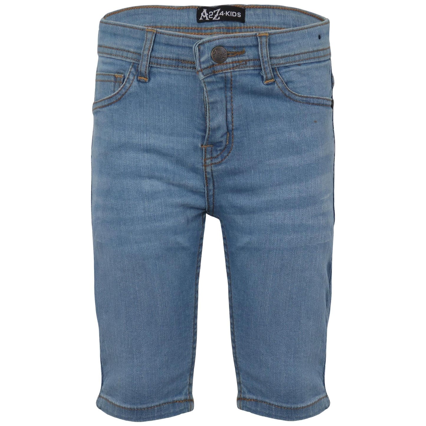 A2Z 4 Kids Boys Shorts Comfort Stretch Skinny Jeans Trendy Summer 5-13 Years
