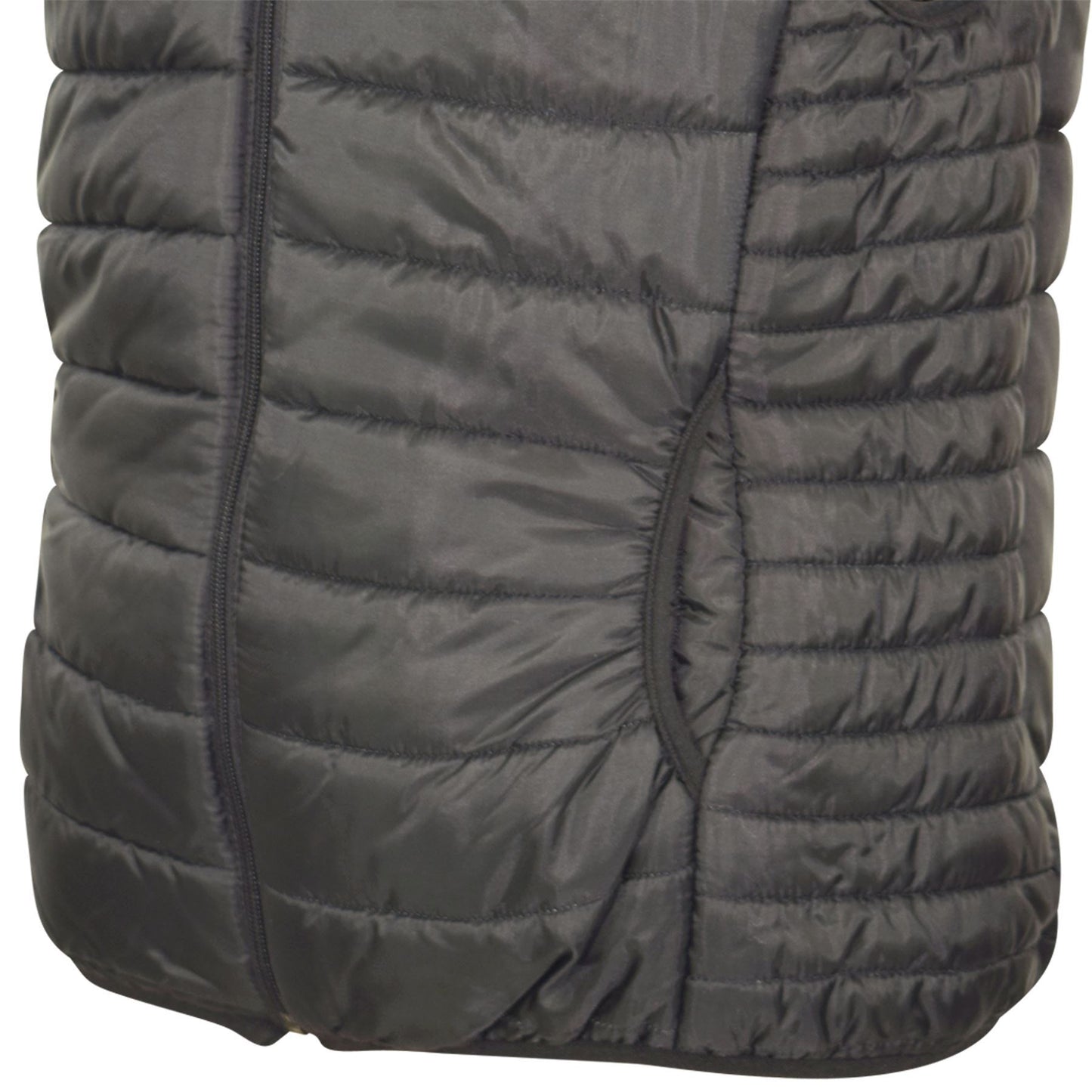 Kids Girls Boys Sleeveless High Neck Padded Lined Gilet Bodywarmer Jackets 5-13Y