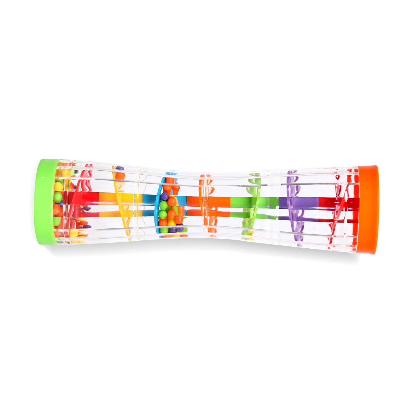 A2Z 4 Kids Rainbow Beads Rainmaker Baby Toys Auditory Todler Rain Sound 6 Month+