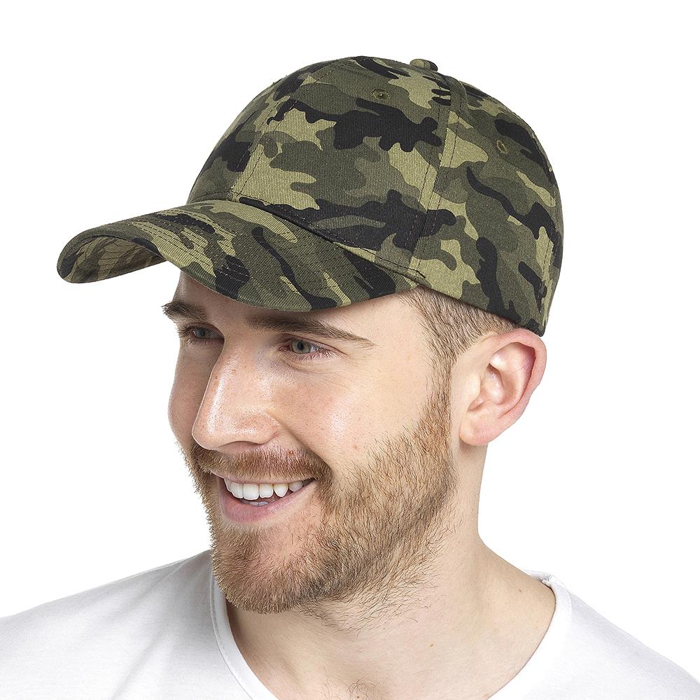 A2Z Mens Plain Baseball Cap Breathable Cotton Classic Crew Cap Snapback