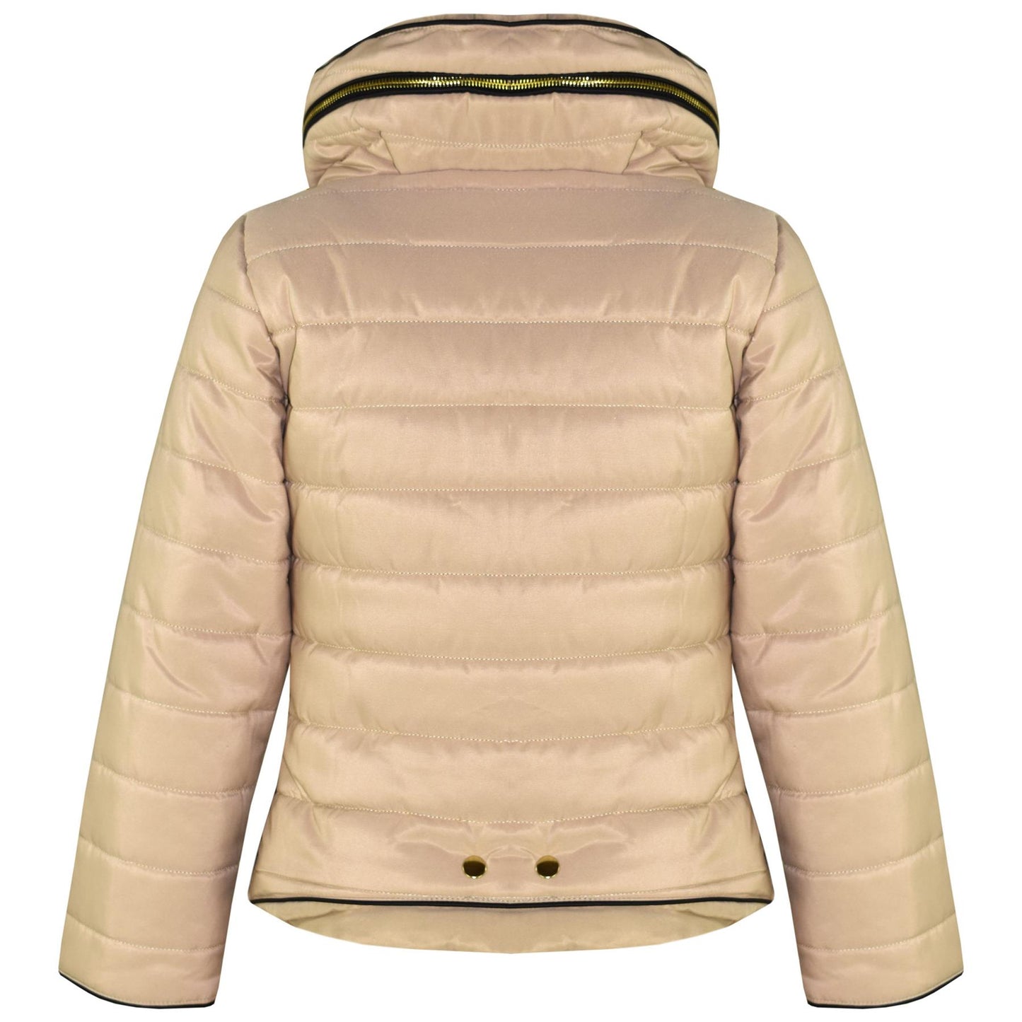 A2Z 4 Kids Girls Jacket Kids Stylish Padded Silver Puffer Bubble Fur Collar Quilted Warm Thick Coat Jackets Age 3 4 5 6 7 8 9 10 11 12 13 Years