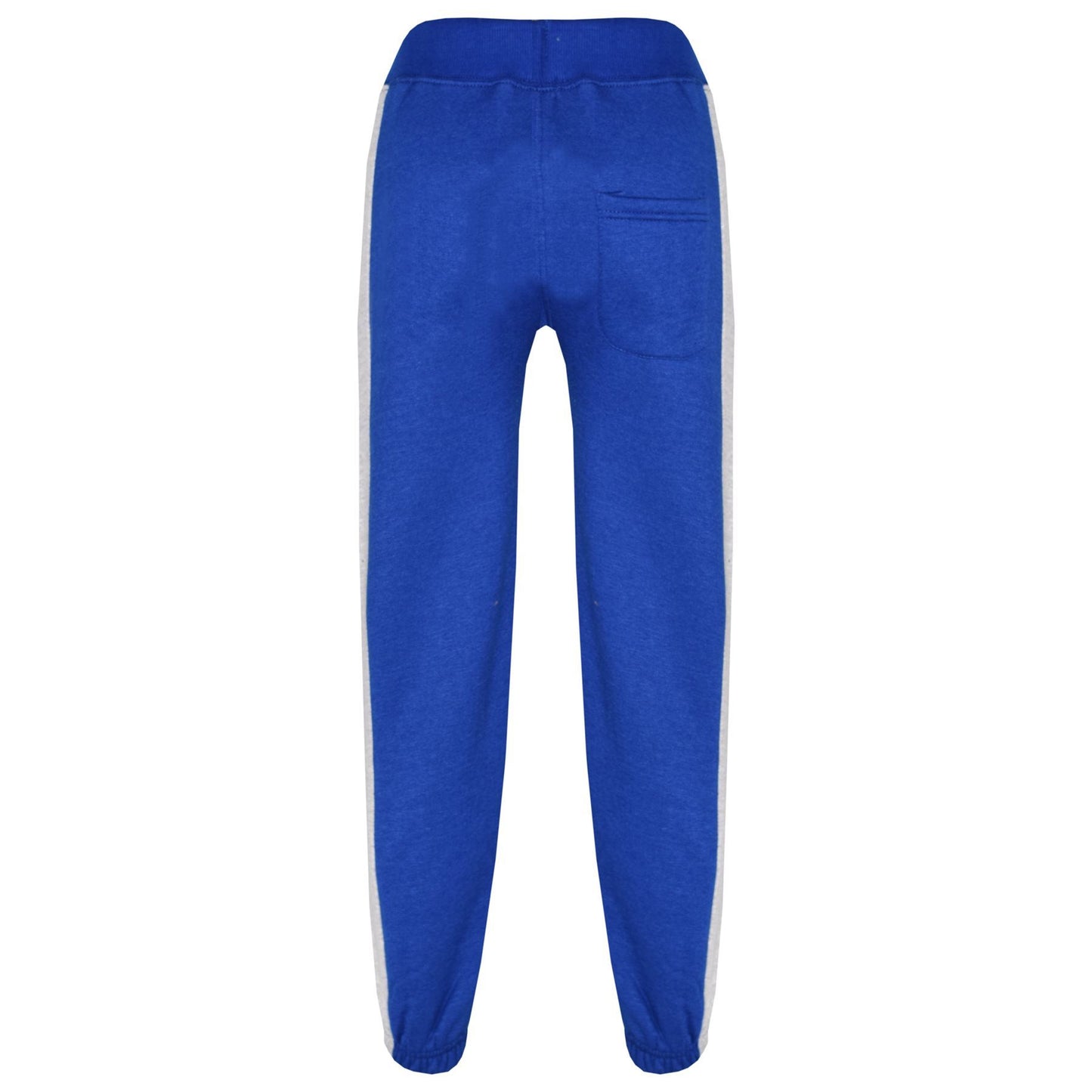 Kids Boys Girls Joggers Contrast Panel Jogging Pants  Casual Trousers 5-13 Years