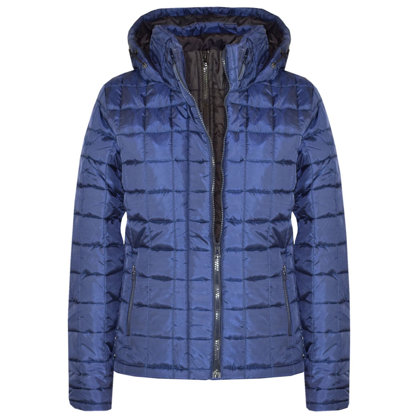 Kids Padded Jackets Boys Hooded Puffer Warm Thick School Coats Age 3-13 Years