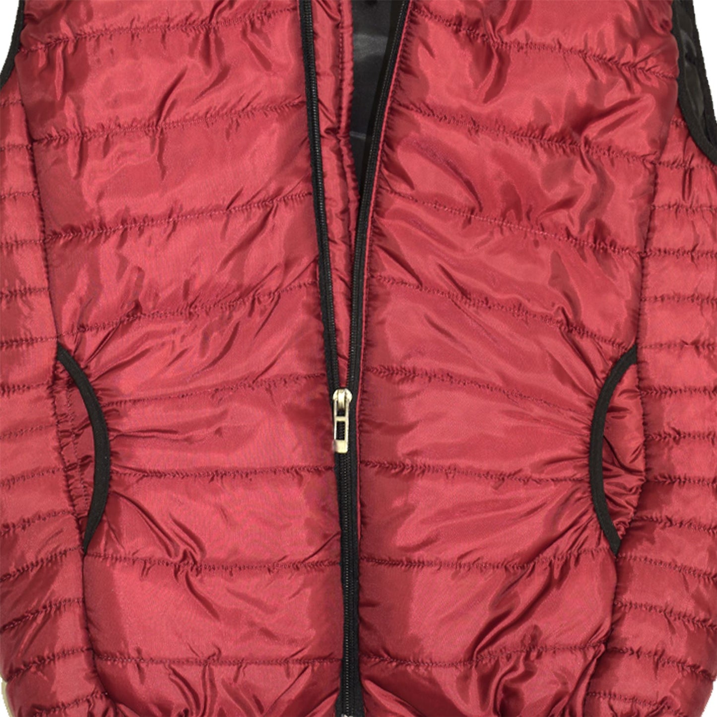 Kids Girls Boys Sleeveless High Neck Padded Lined Gilet Bodywarmer Jackets 5-13Y