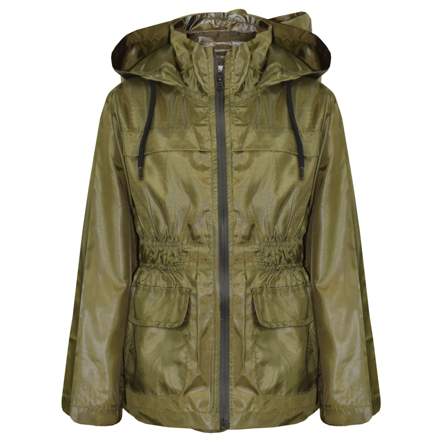 Kids Raincoat Jackets Waterproof Hooded Raincoat Children Age 5-13 Years