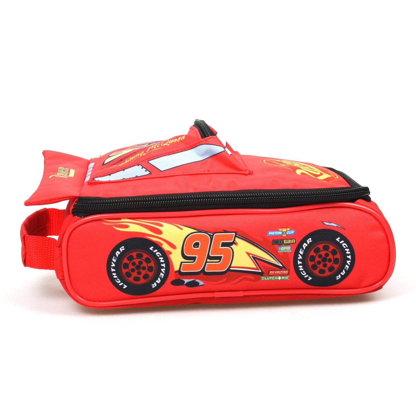 Kids Disney Cars Lightning McQueen 3D Novelty Lunch Bag for Officially Licensed