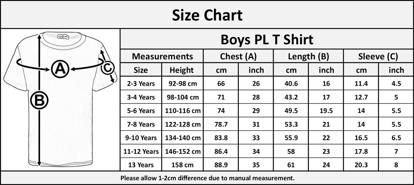 Boys Plain Soft Feel Summer T Shirt Top