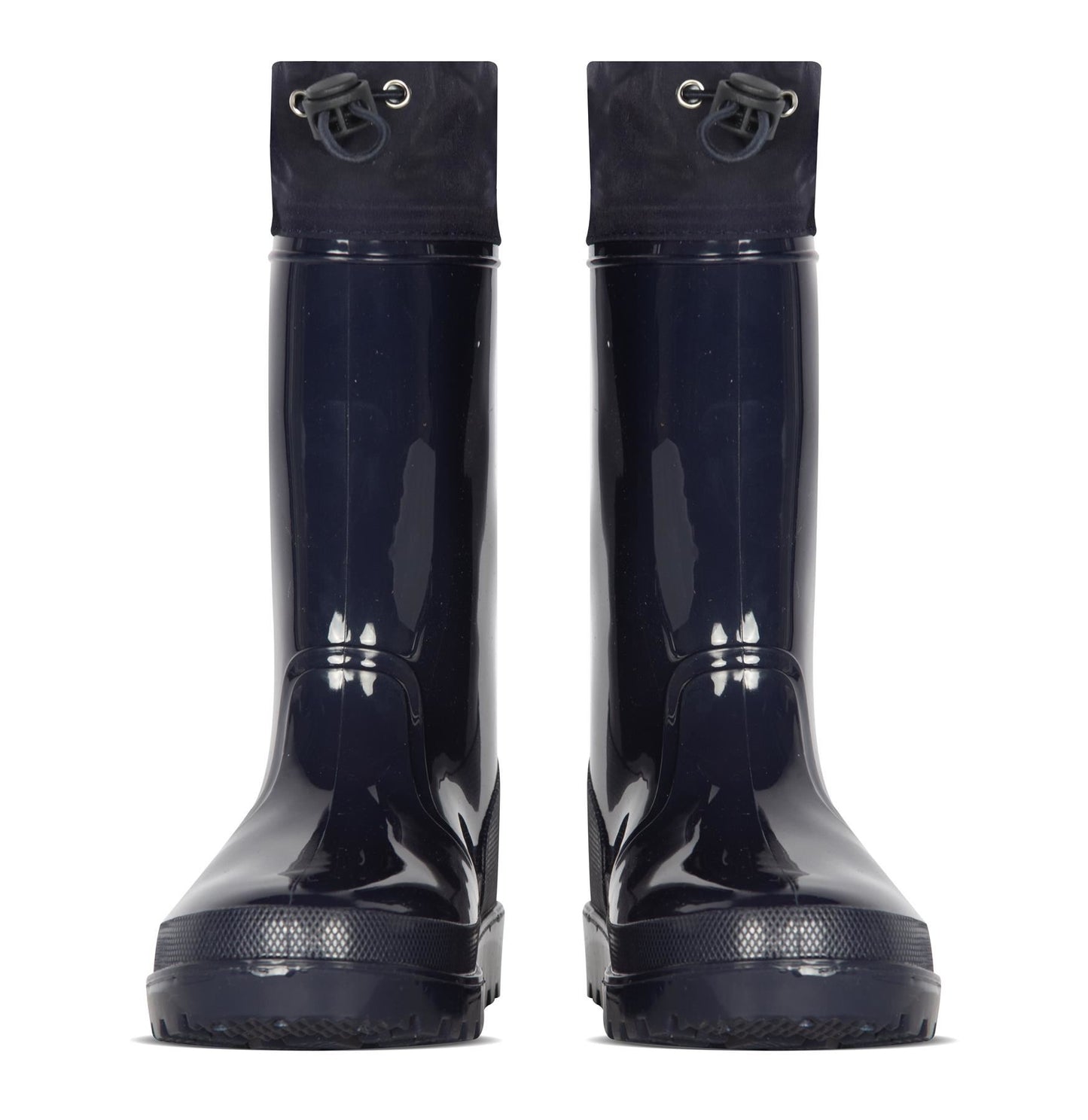 Kids Girls Boys Wellies Wellington Twin Tread Rainboot Non Slip Waterproof Shoes
