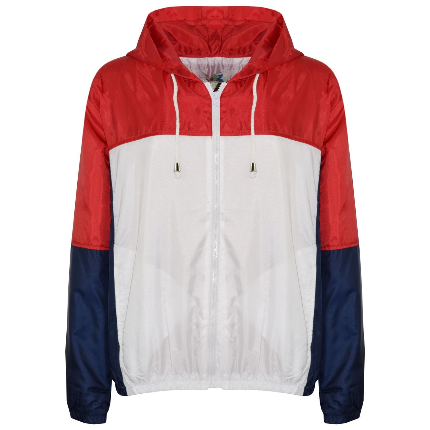 Kids Girls Boys Windbreaker Zipped Jackets Hooded Raincoats Age 5-13 Years