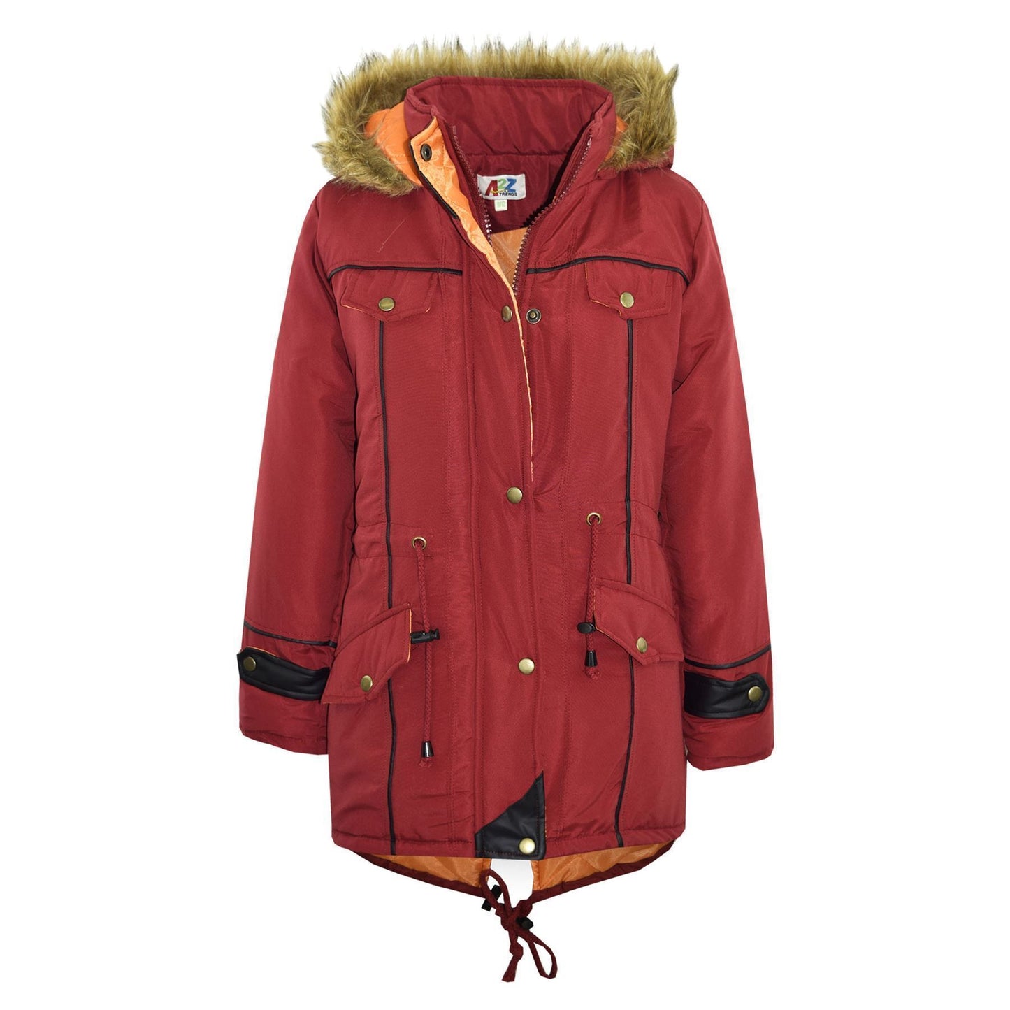 Kids Coat Girls  Parka Jacket Long Hooded Coat Summer Coats New Age 3-13 Years