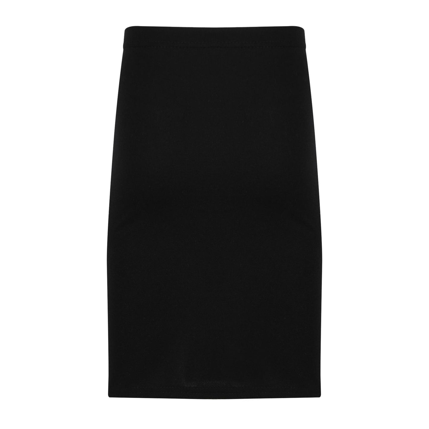 Kids Girls School Skirts Plain Pencil Skirt Elasticated Waist Uniform Skirt 7-13