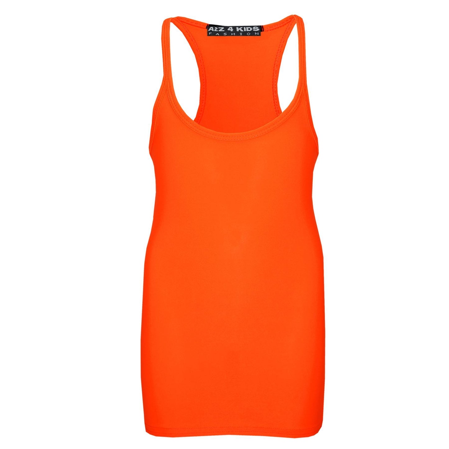 Kids Girls Childrens Vest Top Tank Top Fitted Age 5-6, 7-8, 9-10, 11-12,13 Years