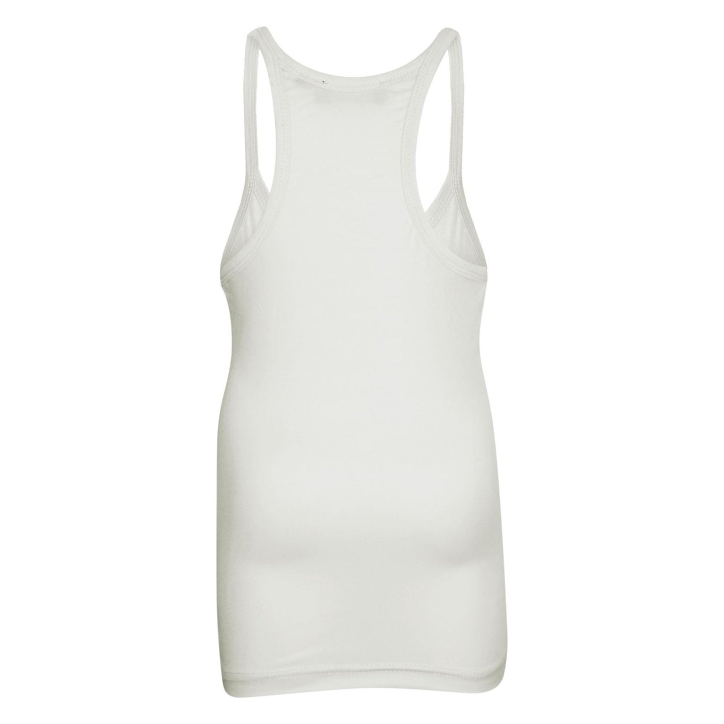 Kids Girls Childrens Vest Top Tank Top Fitted Age 5-6, 7-8, 9-10, 11-12,13 Years