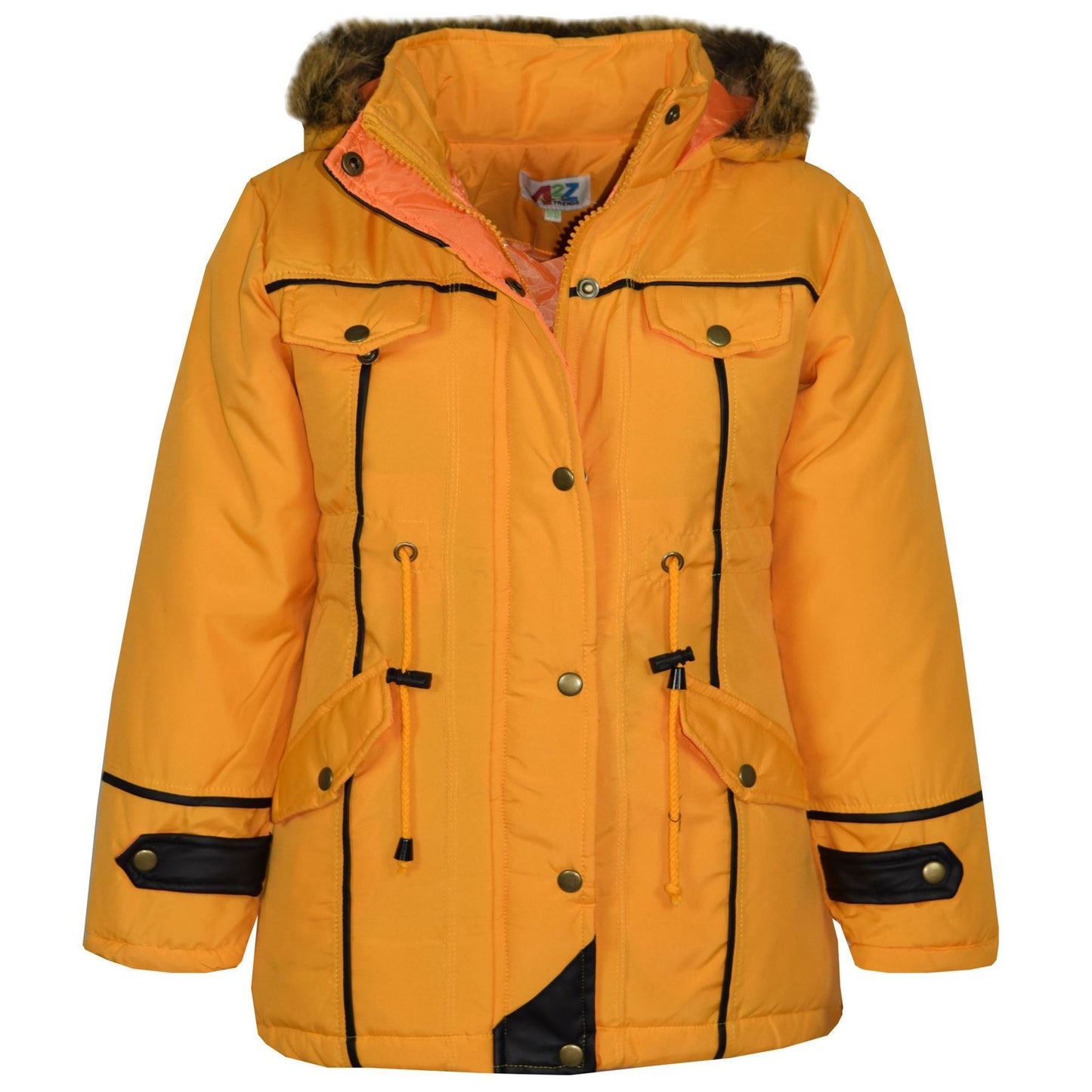 Kids Coat Girls  Parka Jacket Long Hooded Coat Summer Coats New Age 3-13 Years