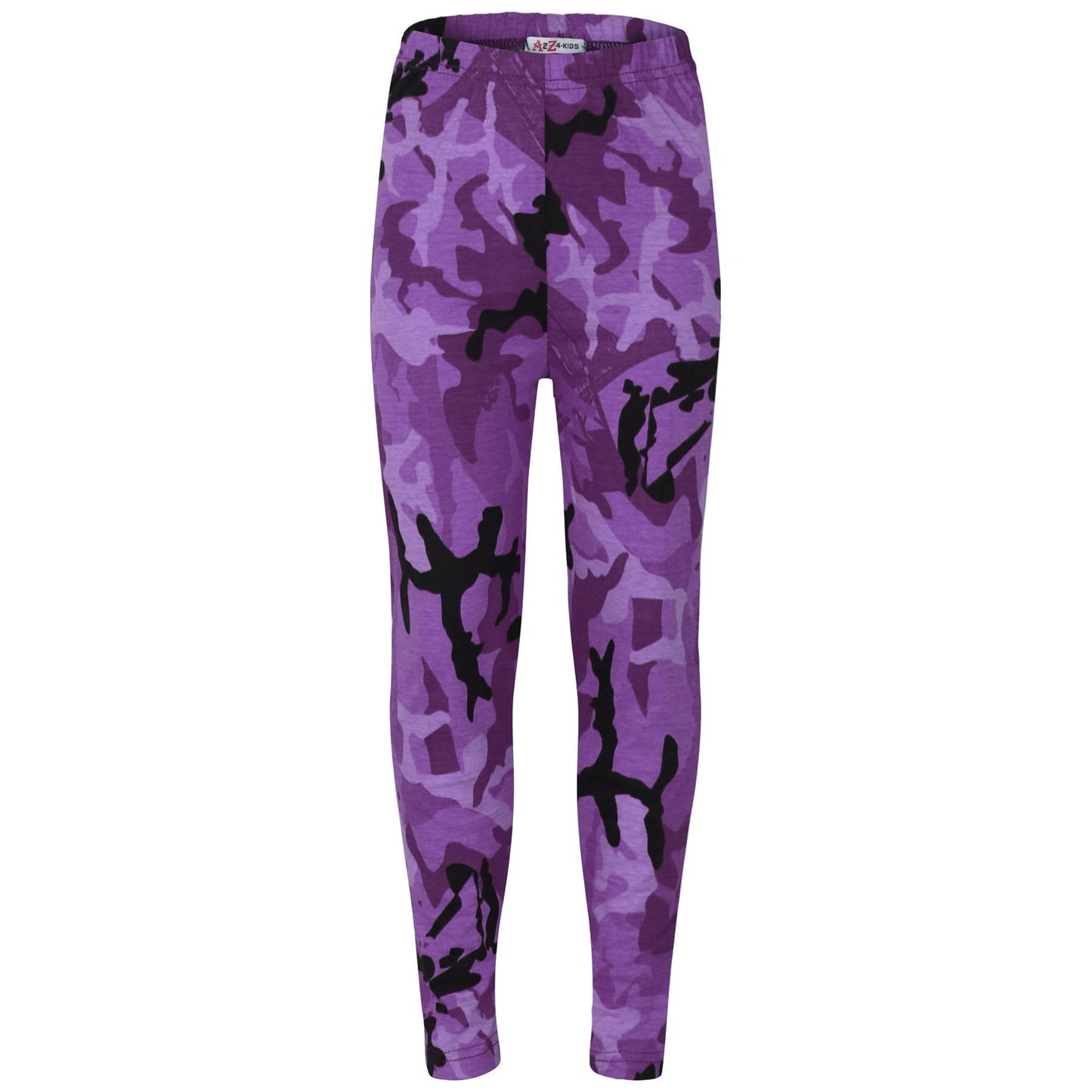 Kids Girls Legging Designer's Camouflage Print Trendy Fashion Leggings 5-13 Year