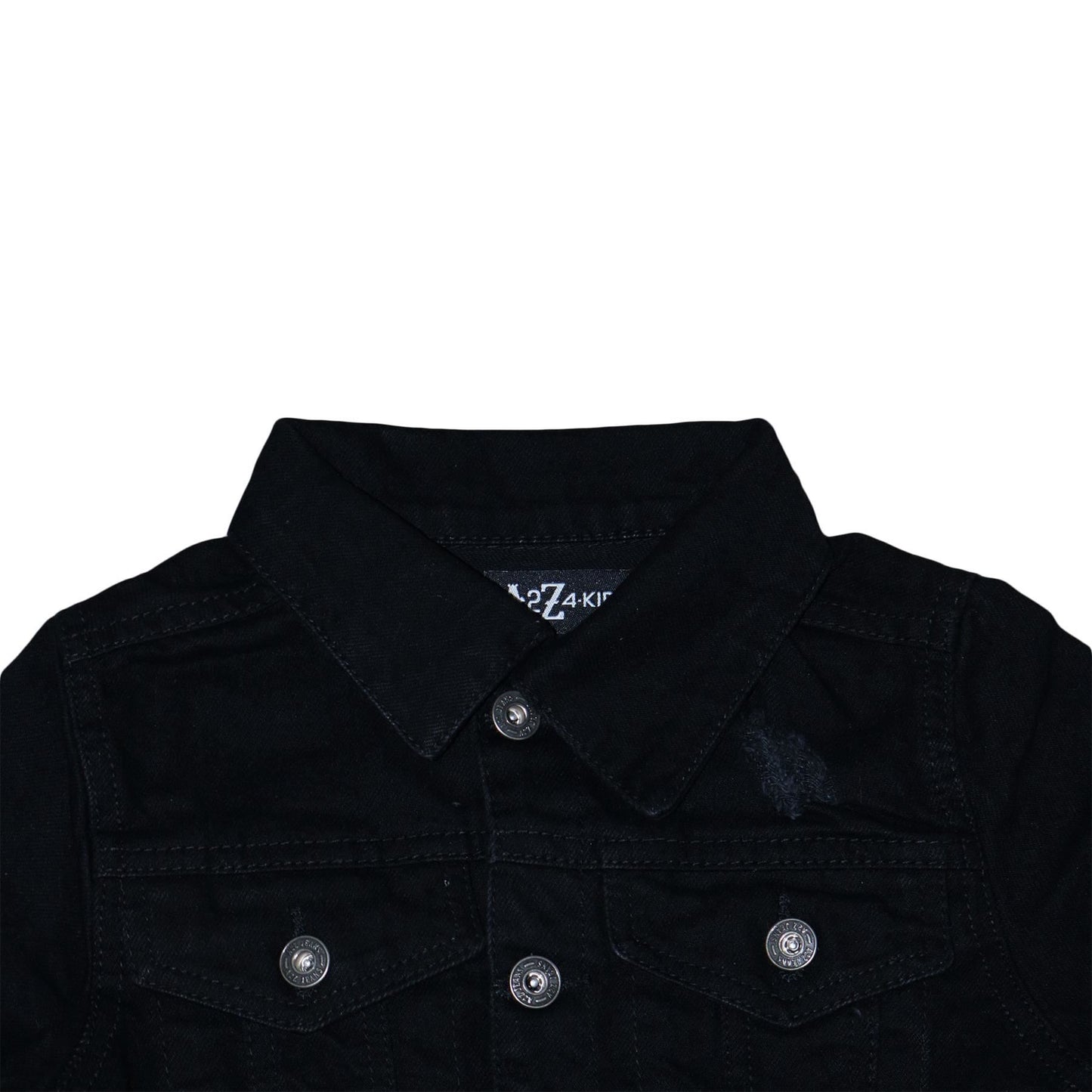 Kids Boys Denim Jacket Ripped Jeans Fashion Jackets Coat Age 3-13 Years