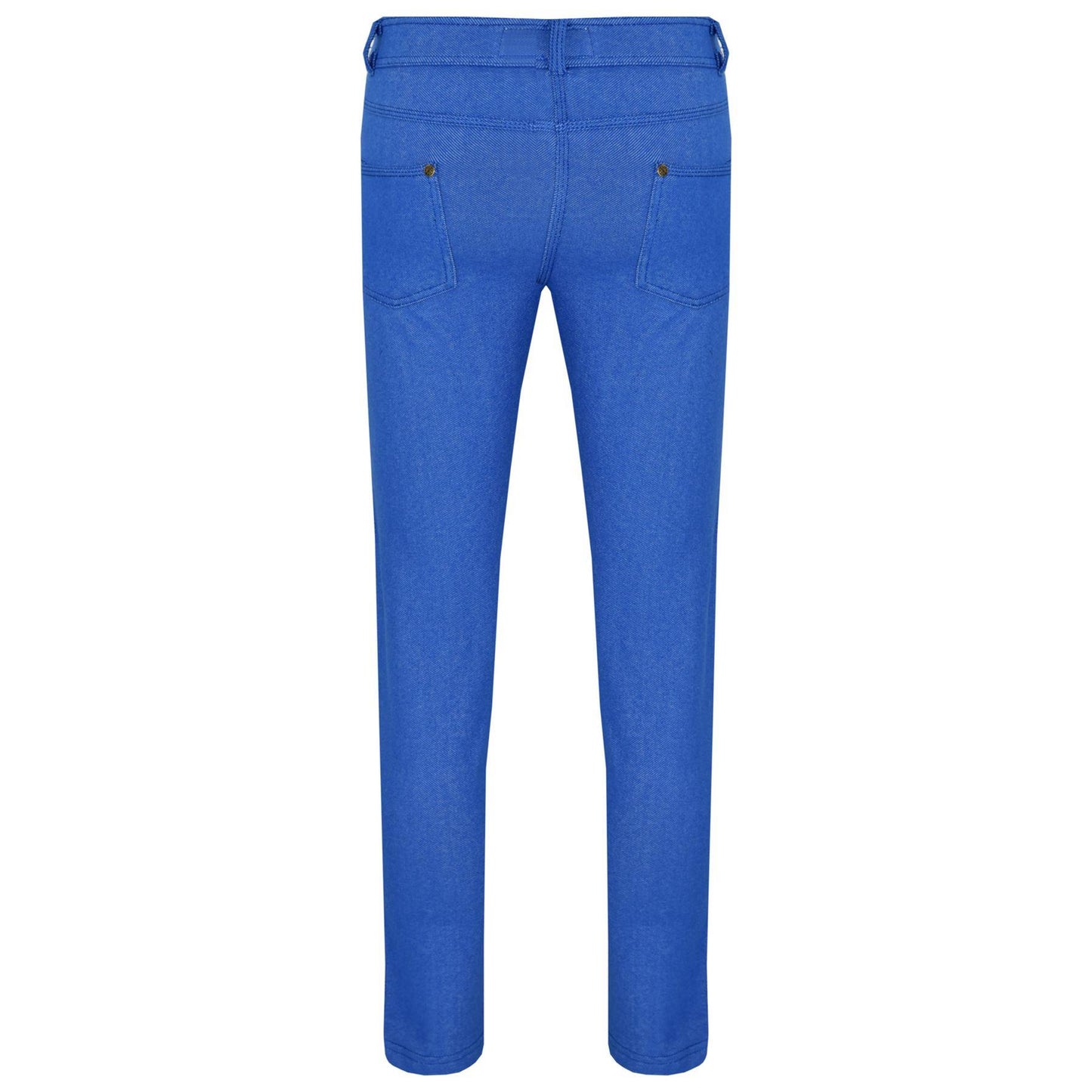 Kids Skinny Jeans Girls Stretchy Jeggings Fit Pants Coloured Trousers 5-13 Years