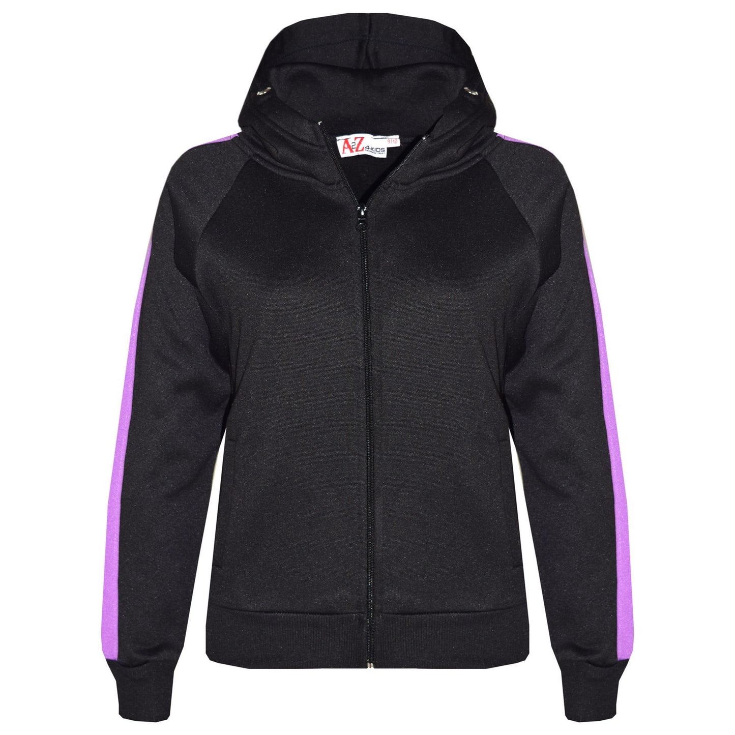 Kids Girls Boys Jogging Suit Fleece Hooded Hoodie Bottom Tracksuit Jogger 5-13Yr
