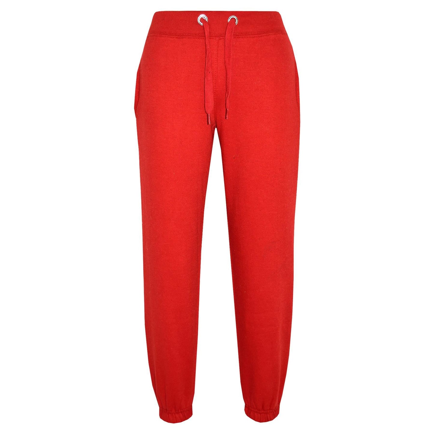 A2Z 4 Kids Red Tracksuit Jumper Sweatshirt Set with Jogger Bottoms PE School Sports Activewear Set Girls Boys Children Age 2-13 years