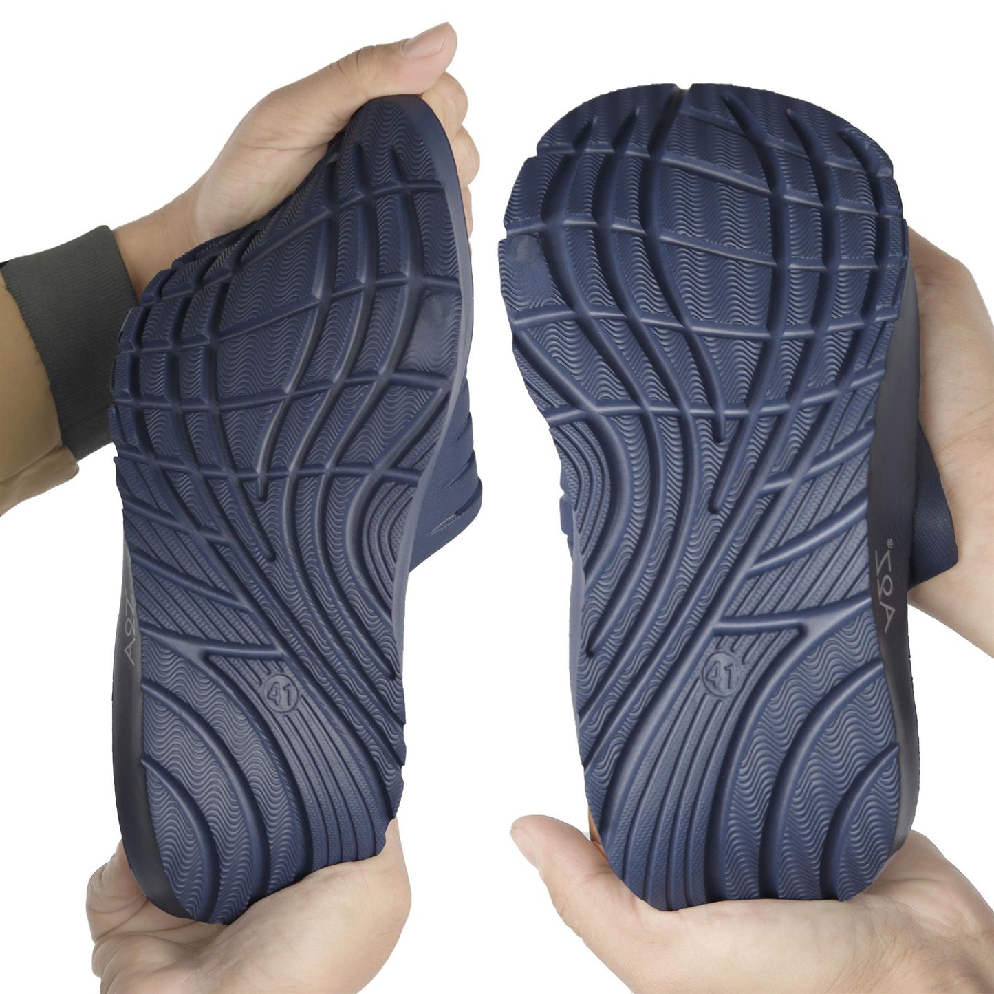 A2Z Mens Sliders Shower Sandals EVA Non Slip Slip On Pool Beach Slides Open Toe