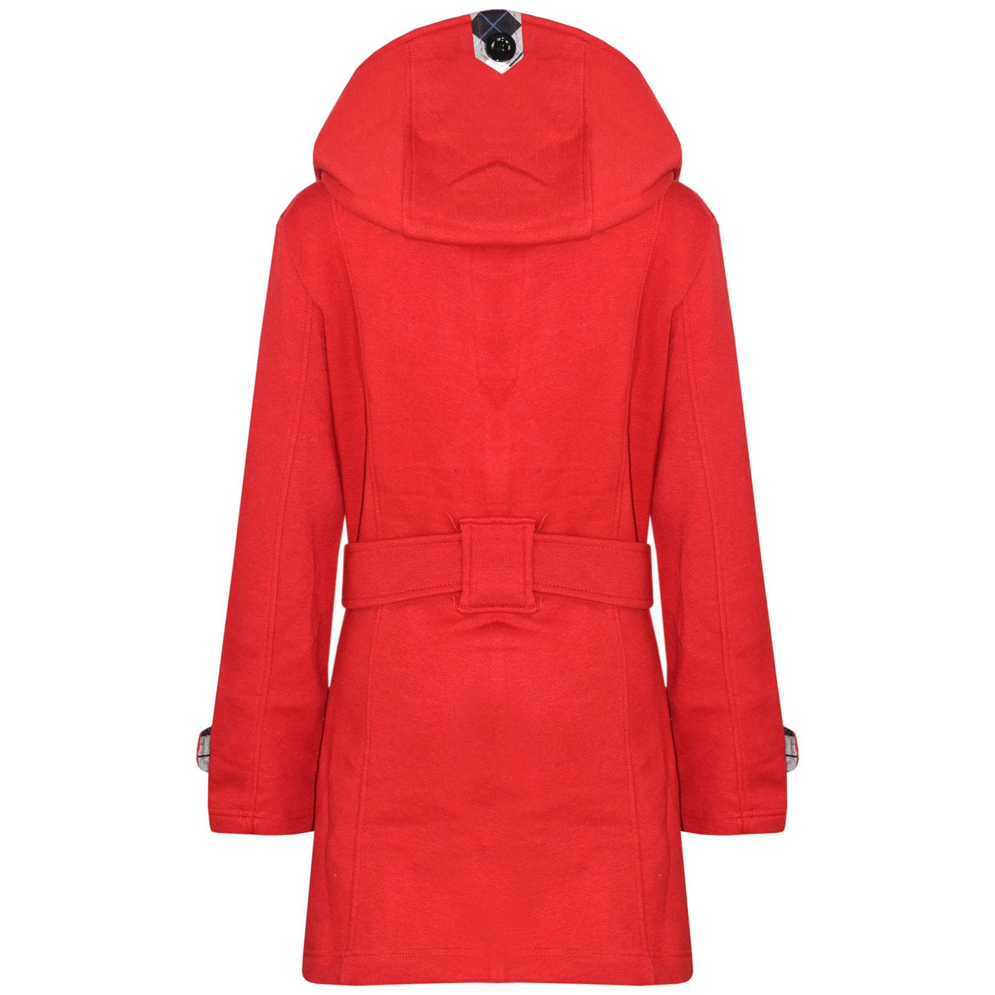 A2Z 4 Kids Kids Girls Parka Jacket Hooded Trench Coat Fashion Wool Blends Warm Padded Red Jacket Oversized Lapels Belted Cuffs Long Overcoat New Age 5 6 7 8 9 10 11 12 13 Years