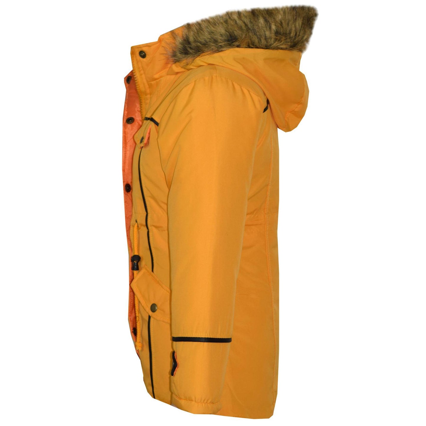 Kids Coat Girls  Parka Jacket Long Hooded Coat Summer Coats New Age 3-13 Years