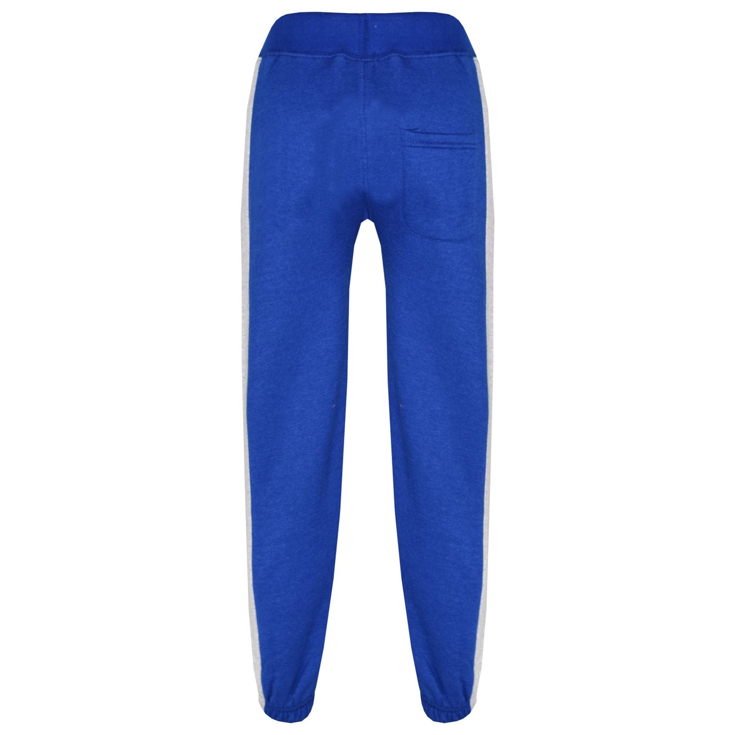 Kids Boys Girls Joggers Contrast Panel Jogging Pants  Casual Trousers 5-13 Years