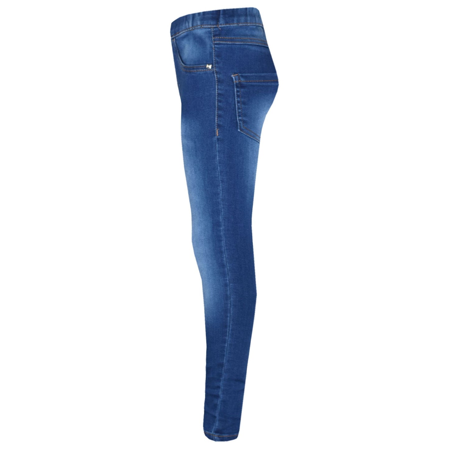 Kids Stretchy Jeans Girls Denim Jeggings Pants Trousers Leggings Age 5-13 Years