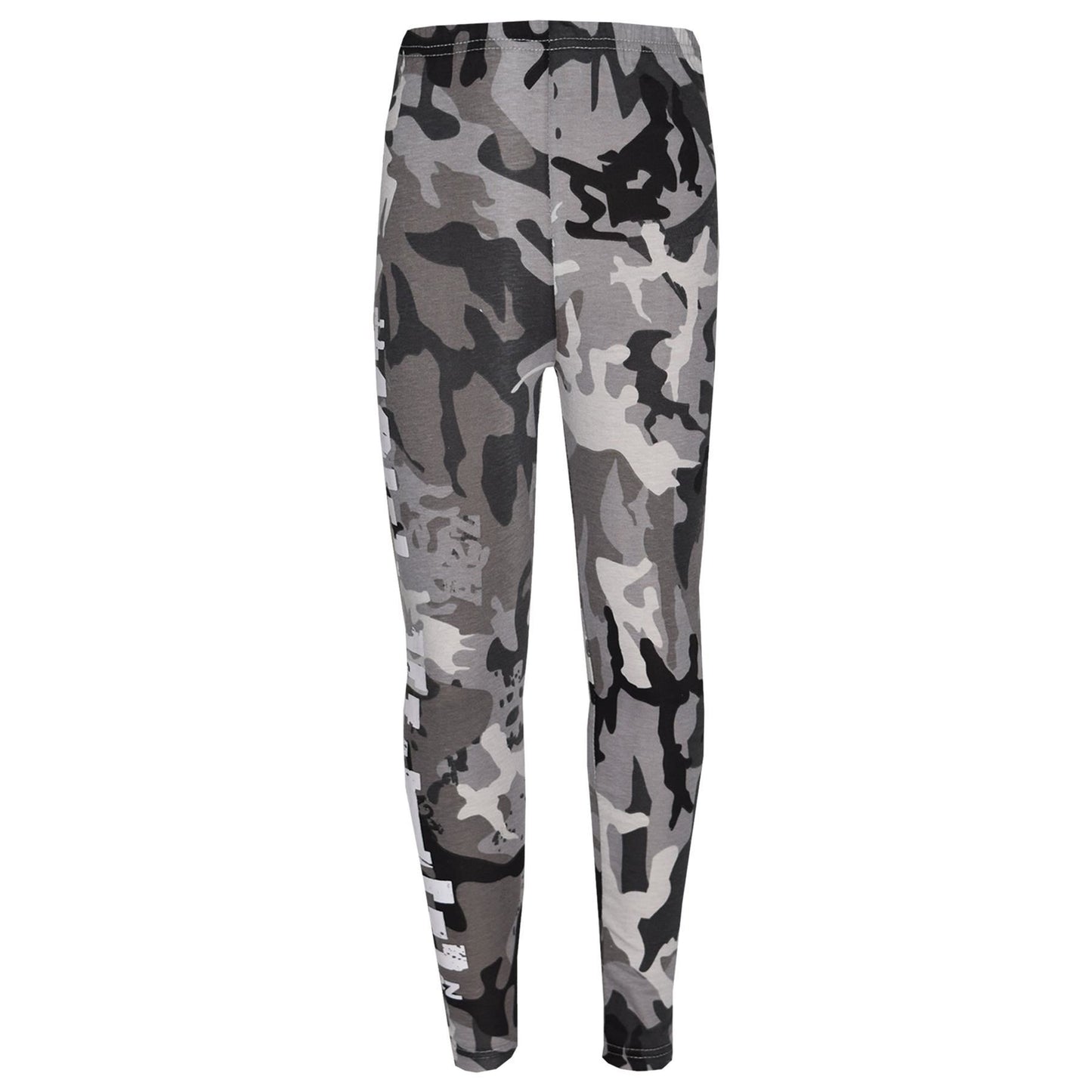 Girls Top Kids Designer's #Selfie Fashion T Shirt Top & Legging Set 7-13 Years