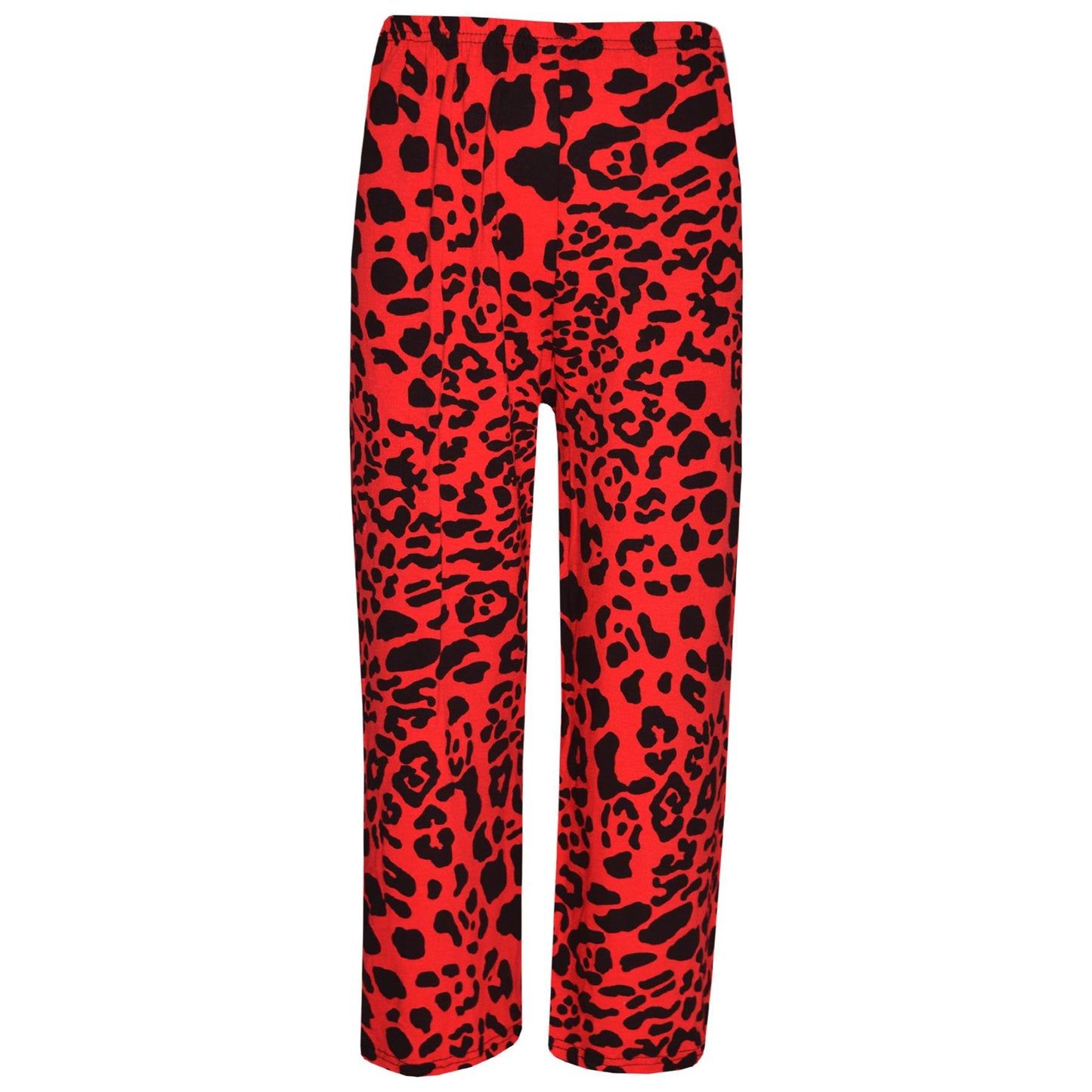 Kids Girls Palazzo Flared Wide Leg Pants Baggy Legging Loose Summer Trouser 7-13