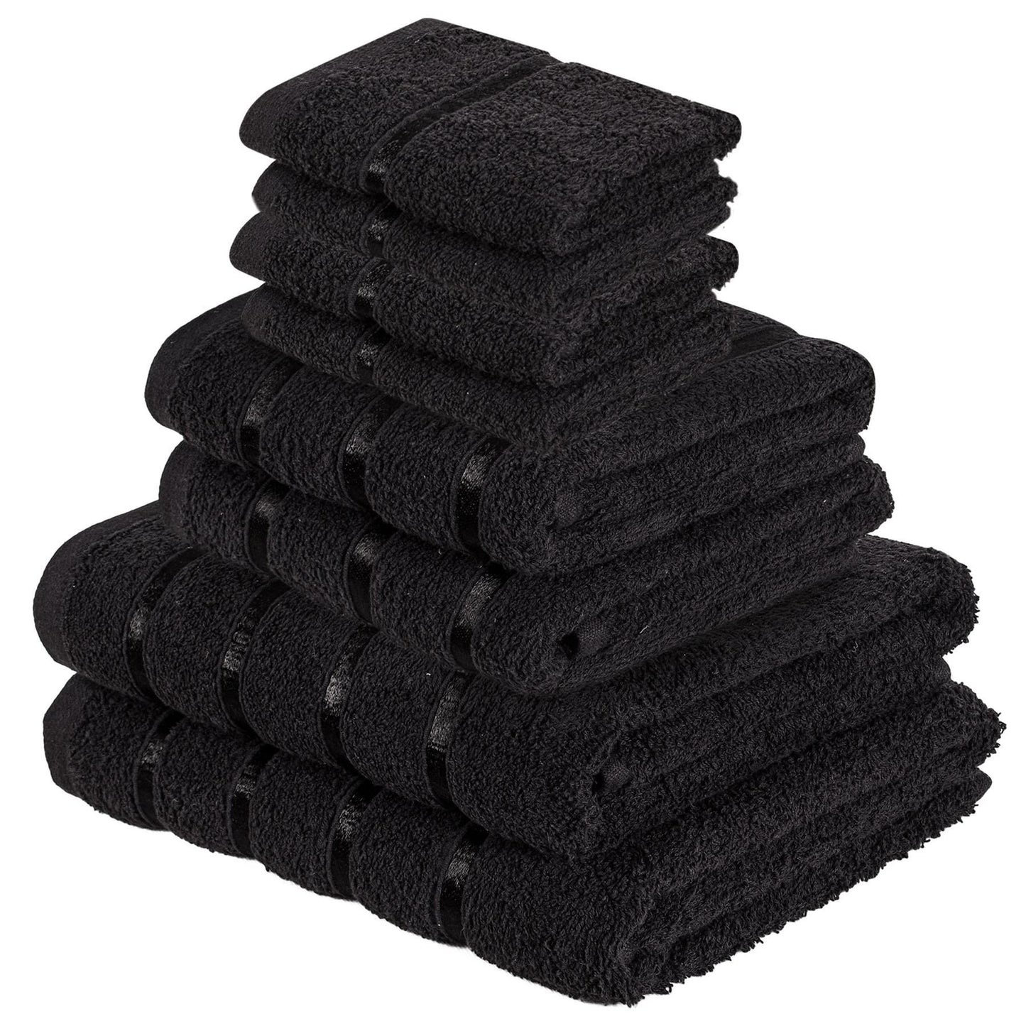 A2Z Luxurious 8 Piece Towel Bale Set  Bath Towels Soft and Absorbent Hand Towel