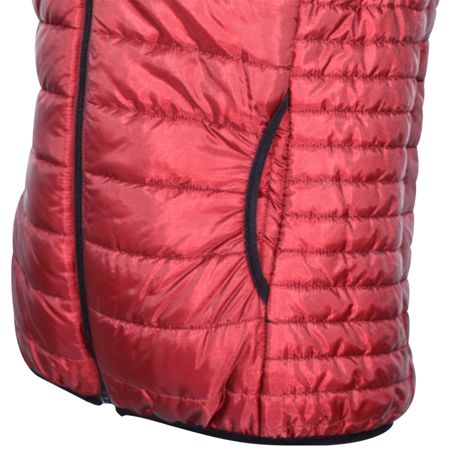 Kids Girls Boys Sleeveless High Neck Padded Lined Gilet Bodywarmer Jackets 5-13Y