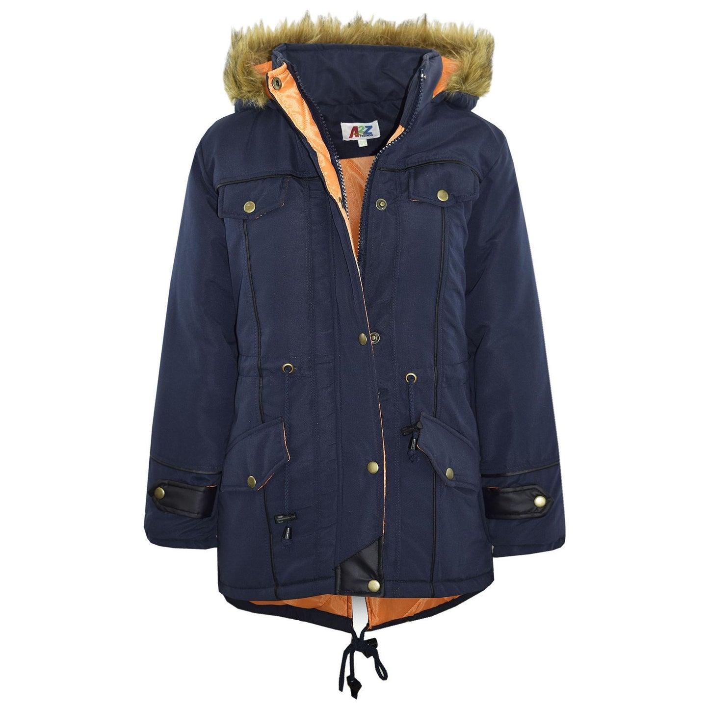 Kids Coat Girls  Parka Jacket Long Hooded Coat Summer Coats New Age 3-13 Years