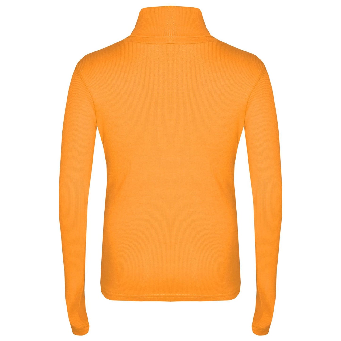 Kids Girls Polo Neck T Shirt Thick Cotton Turtleneck Jumper Long Sleeve Top 2-13
