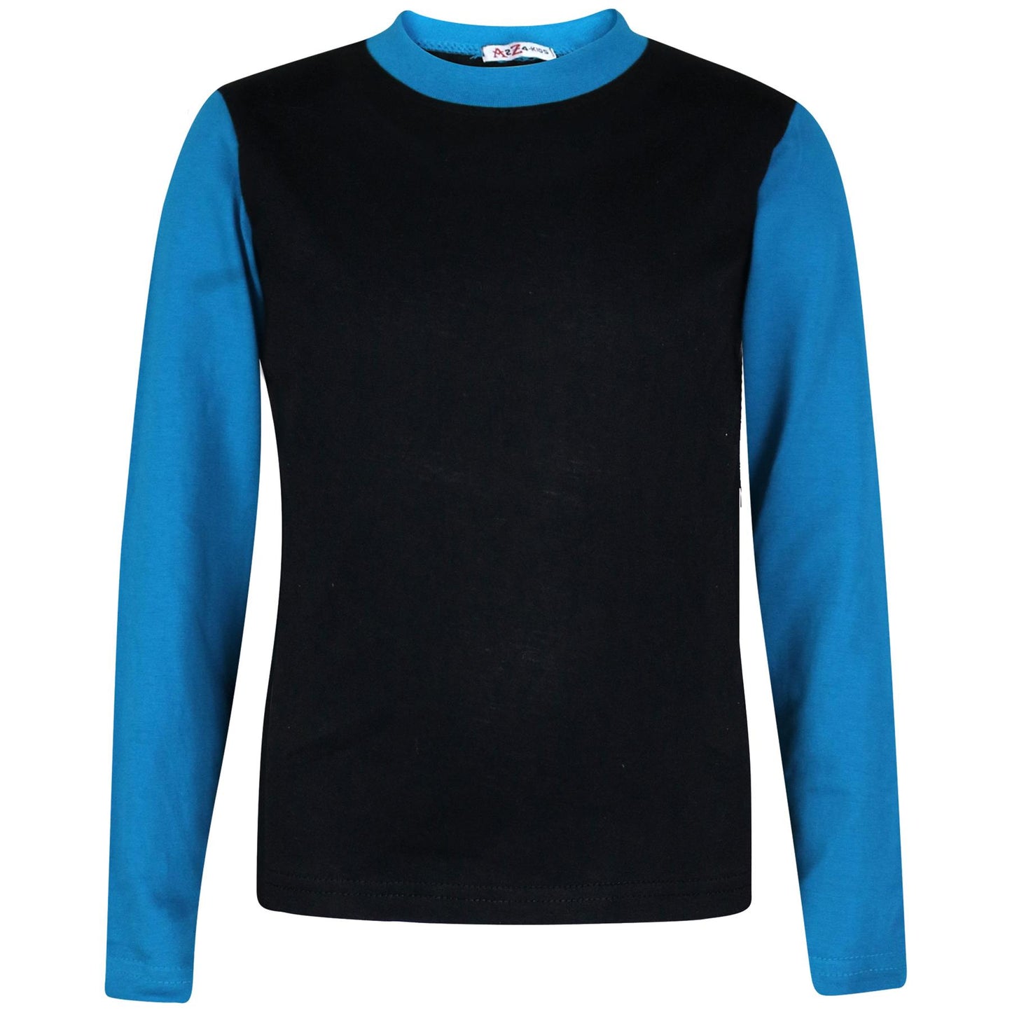 Kids Boys Long Sleeve Pyjamas Contrast T-Shirt Shorts loungewear Age 5-13 Years